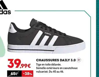 Sport 2000 Chaussures daily 3.0 adidas offre