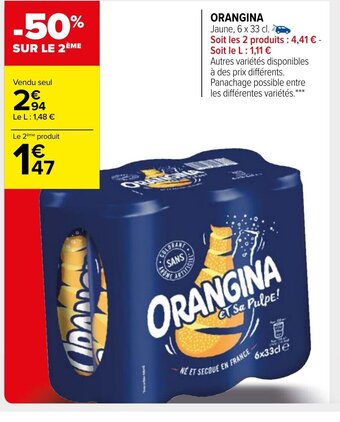 Carrefour Market Orangina offre