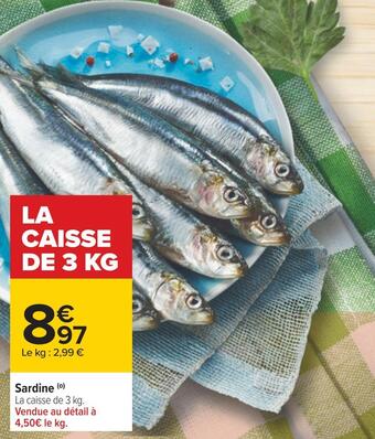 Carrefour Sardine offre