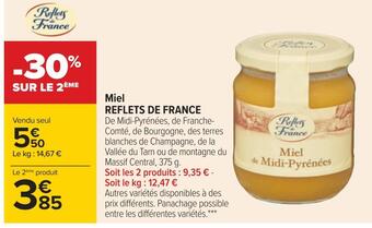 Carrefour Reflets de france miel offre