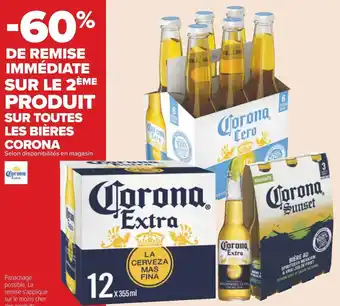 Carrefour Corona bon plan sur toutes les bières corona offre