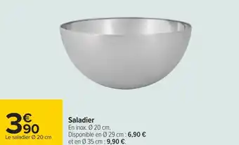 Carrefour Saladier offre