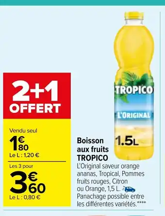 Tropico Boisson Aux Fruits