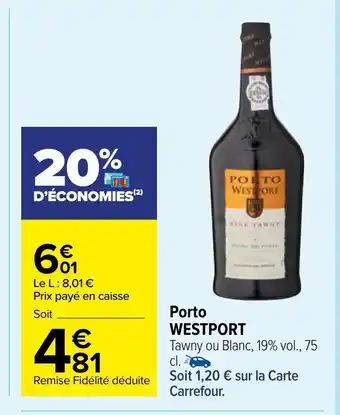 Carrefour Market Westport Porto offre