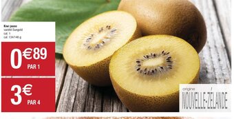 Cora x Carrefour Kiwi Jaune offre