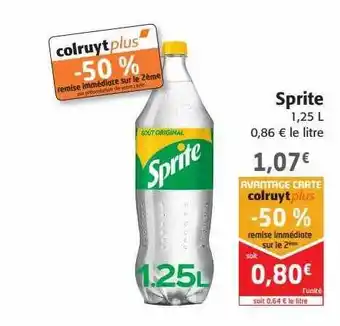 Colruyt Sprite offre