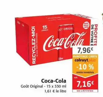 Colruyt Coca-cola offre