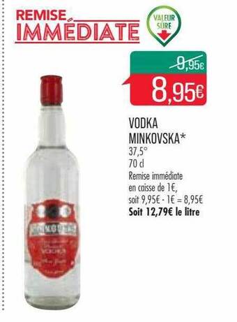 Match Vodka minkovska offre