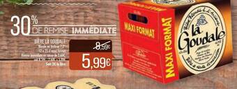 Match Bière la goudale offre