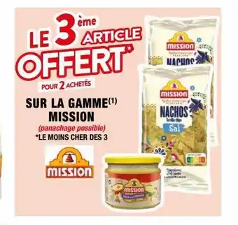 Migros La gamme mission offre