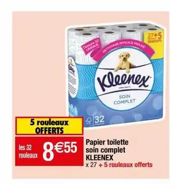Migros Papier toilette soin complet kleenex offre