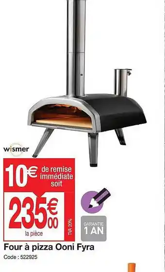Four à pizza ooni fyra
