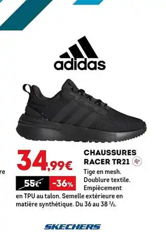 Sport 2000 Chaussures racer tr21 adidas offre