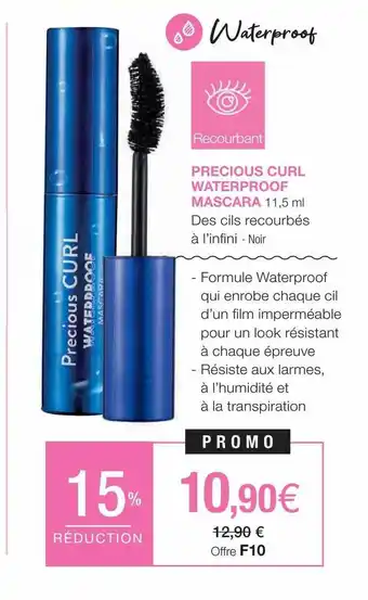Precious curl waterproof mascara