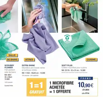 Stanhome Scrubby flower, extra shine, soft plus offre