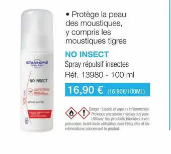 Stanhome Spray répulsif insectes offre