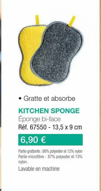 Stanhome Éponge bi-face kitchen sponge offre
