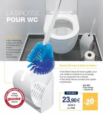 Stanhome Porte-brosse + brosse wc offre