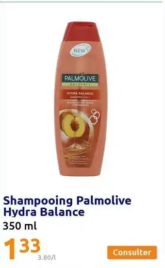 Action Shampooing palmolive hydra balance offre