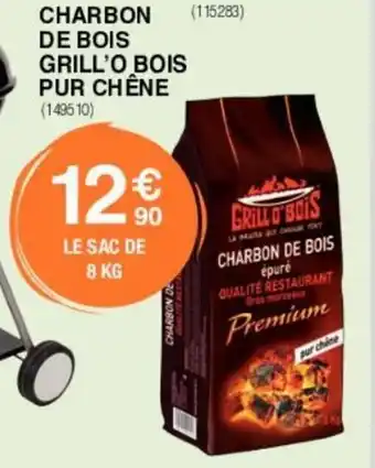 Chretien Matériaux Charbon de bois grill'o bois pur chêne offre