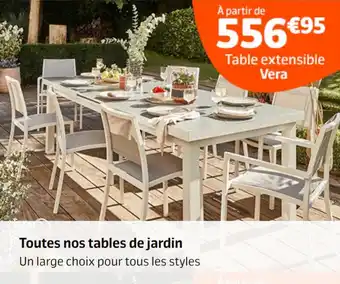Table extansible vera