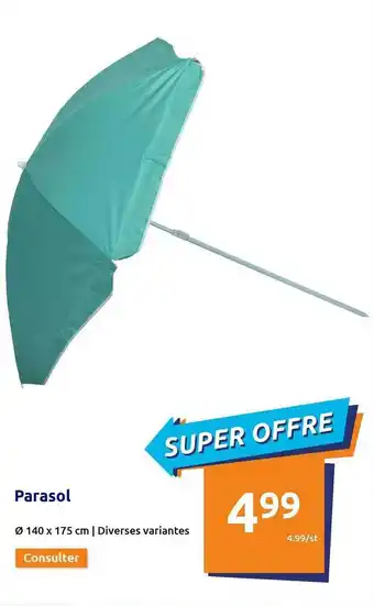 Action Parasol offre