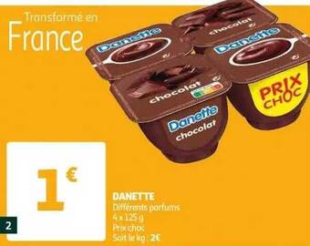 Auchan Danette offre