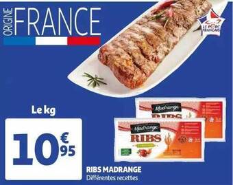 Auchan Ribs madrange offre