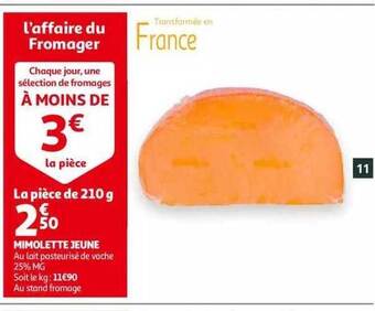 Mimolette jeune