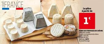 Auchan Foire aux fromages de chèvre offre