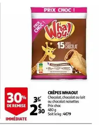 Auchan Papillon whaou! offre