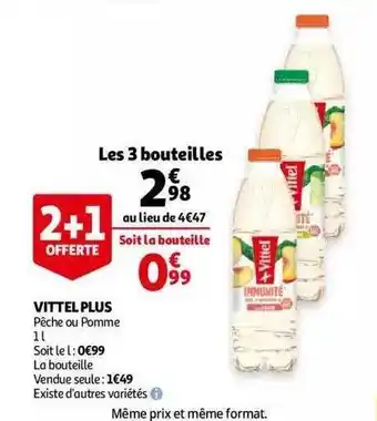 Auchan Vittel plus offre