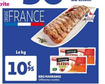 Auchan Ribs madrange offre