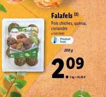 Lidl Falafels offre