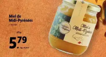 Lidl Miel de midi-pyrénées offre