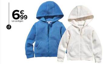 Carrefour Le cardigan offre