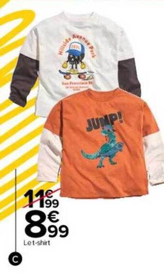Carrefour Le t-shirt offre