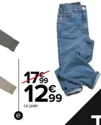 Carrefour Le jean offre
