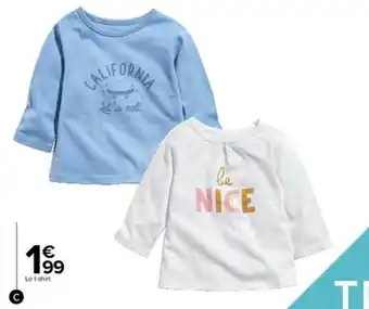 Carrefour Le t-shirt offre