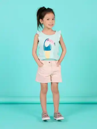 DPAM Short rose enfant fille offre