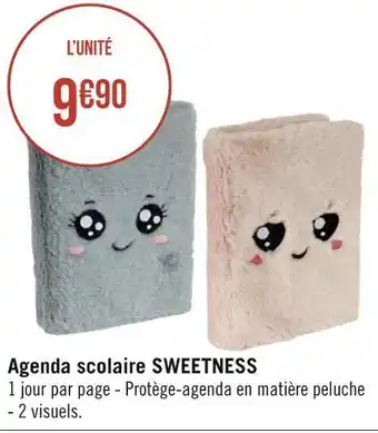 Géant Casino Agenda scolaire sweetness offre