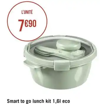 Géant Casino Smart to go lunch kit 1,6l eco offre