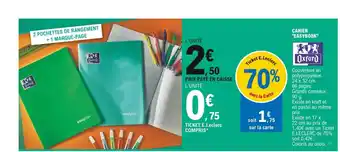 Cahier