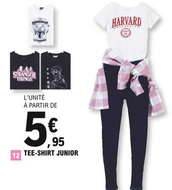 E.Leclerc Tee-shirt junior offre