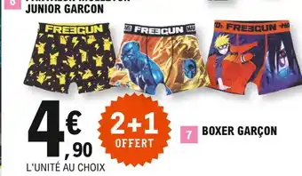 E.Leclerc Boxer garçon offre