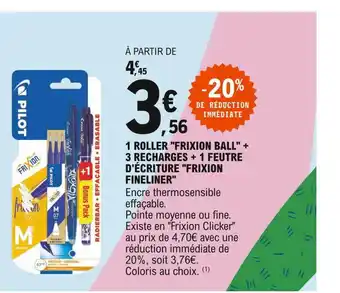 E.Leclerc 1 roller offre