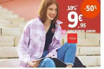 E.Leclerc Surchemise junior offre