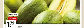 Lidl Melon vert offre