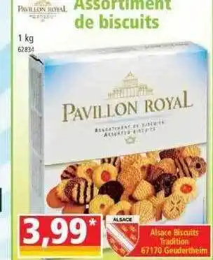 Norma Assortiment de biscuits pavillon royal offre