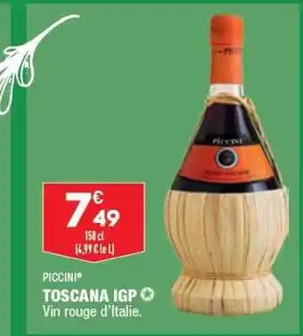 ALDI Piccini toscana igp offre